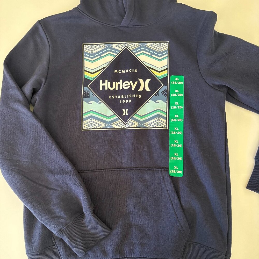 NWT Hurley XL Youth Hoodie Sweatshirt